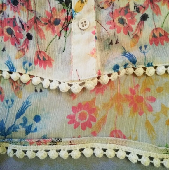 🌺FREE WITH PURCHASE OVER $10***KIMONO STYLE TOP - Picture 5 of 5